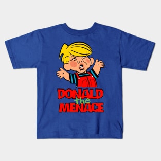 Donald the Menace Kids T-Shirt